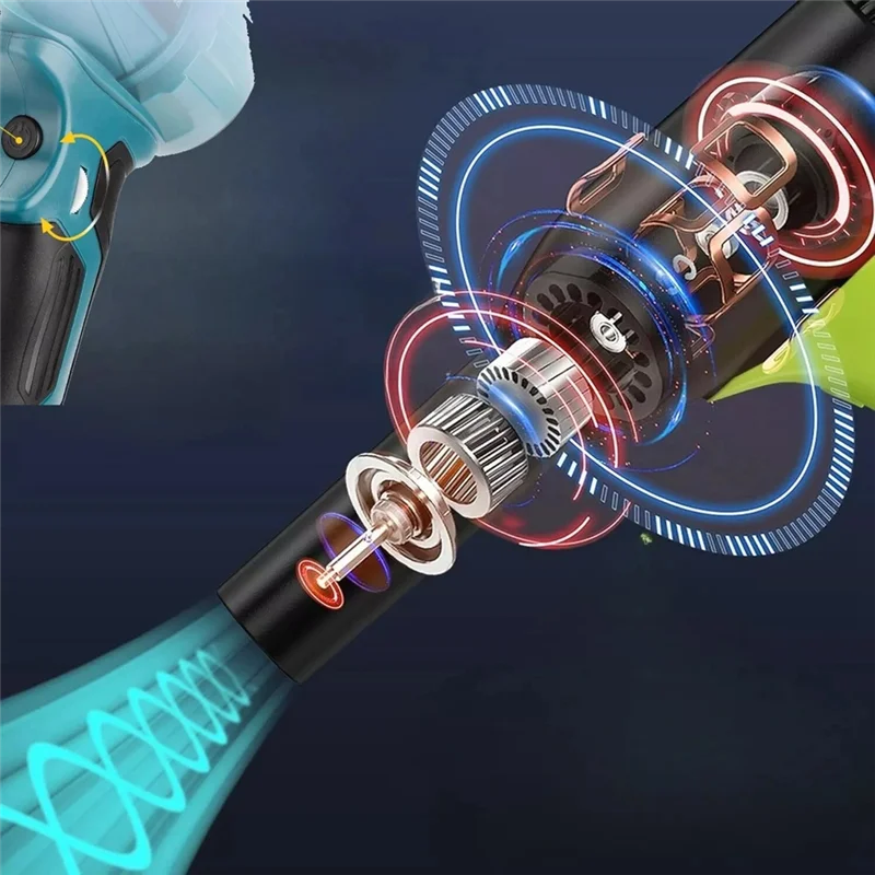 BMBY-Jet Вентилятор Турбовентилятор 210 Вт Литиевая батарея 18 В Бесщеточная батарея для батареи