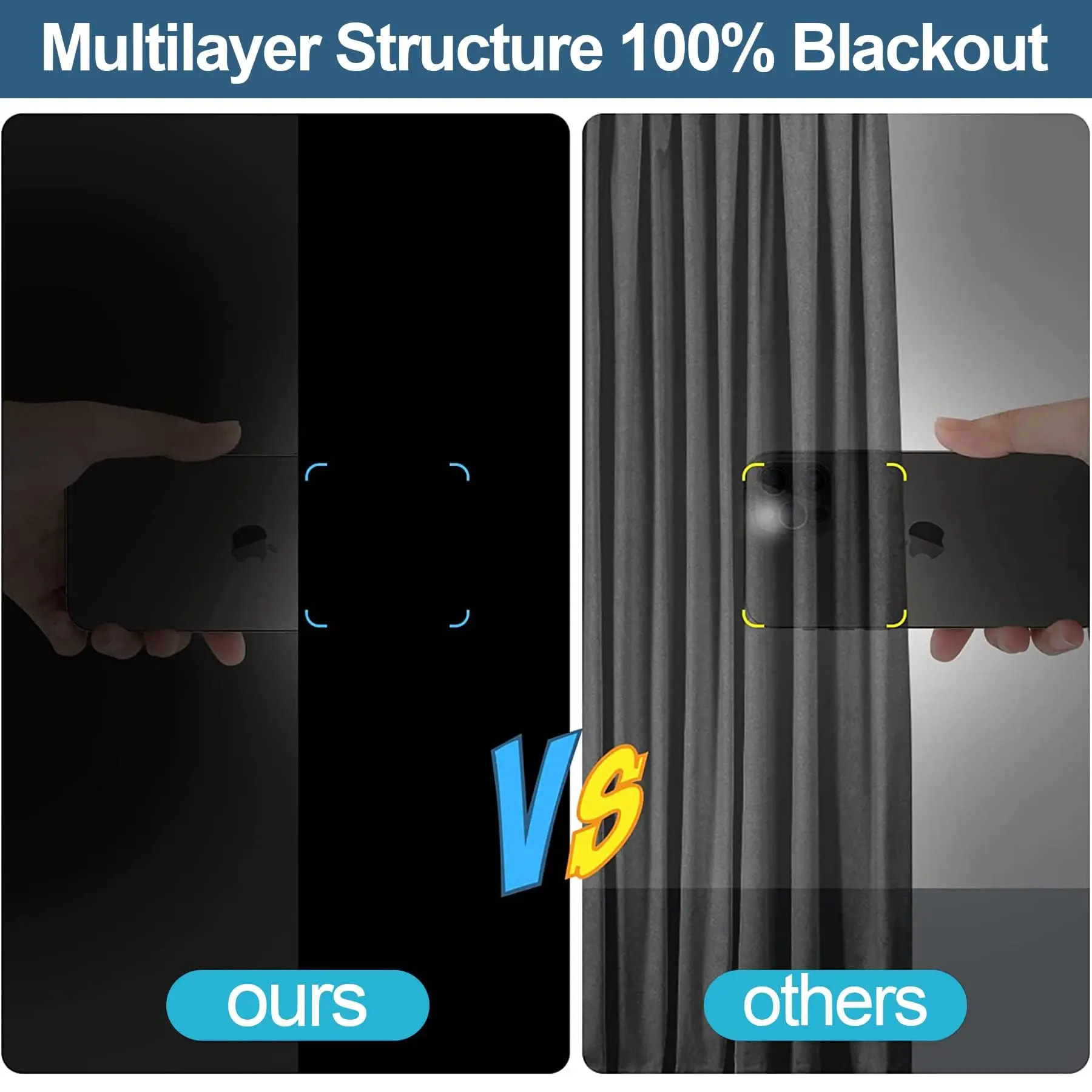 100 Blackout Darkest House Blackout Window Privacy Film Tint Anti Look Cover Glass Window Cloth Car Stickers Light Block Sticker