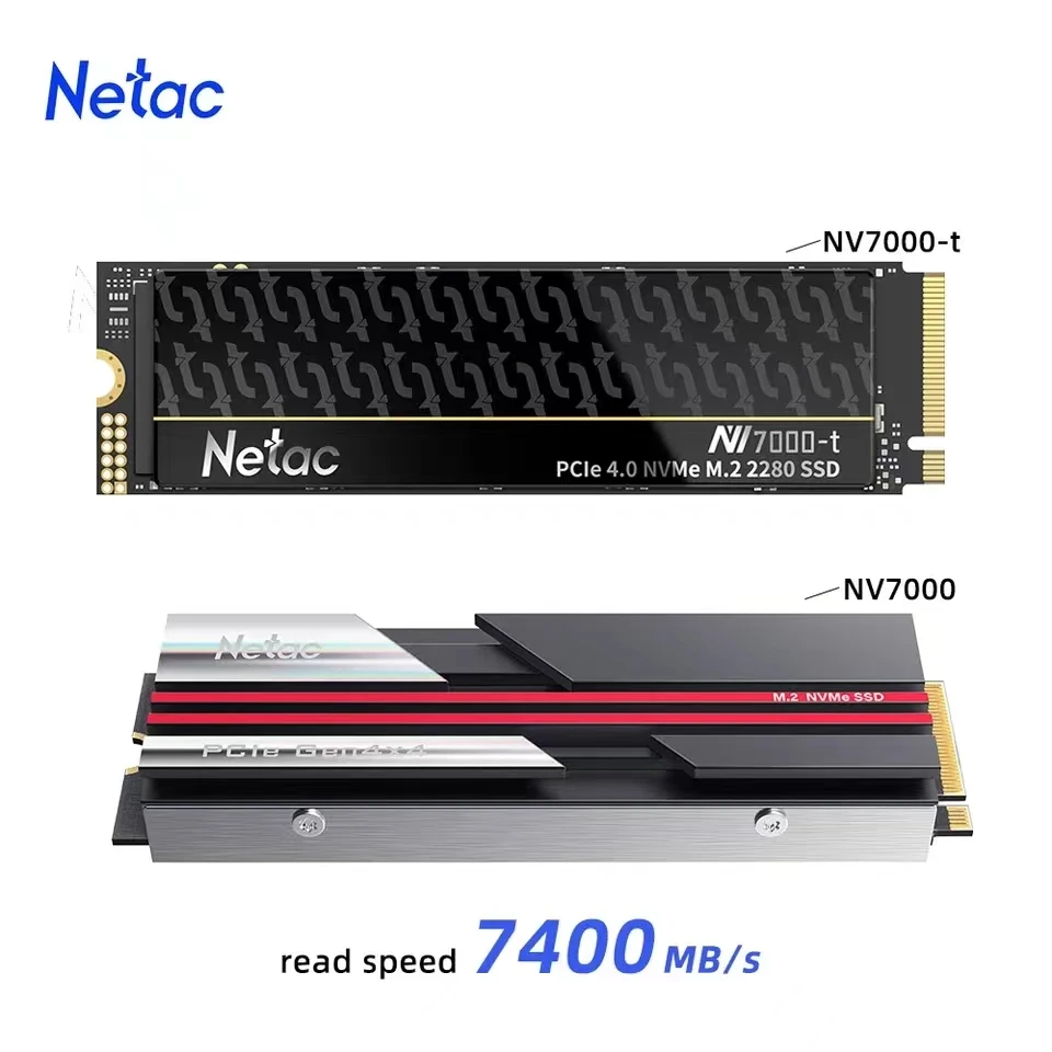 Imagem -04 - Netac-disco de Estado Sólido Interno Ssd Nvme m2 Disco Rígido Pcie 4.0x4 Apto para Ps4 Desktop Laptop m2 4tb 1tb 2tb