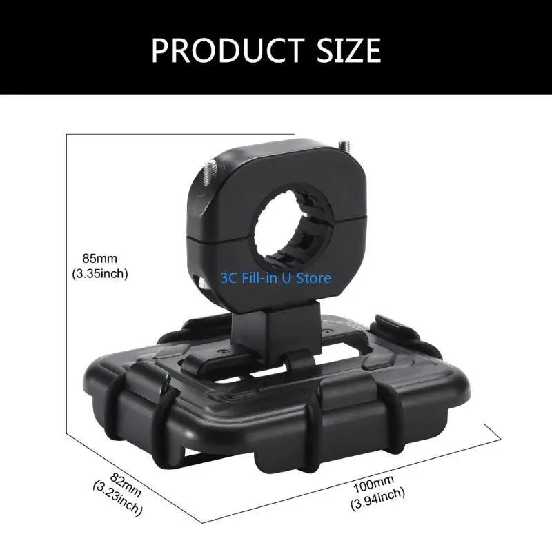 G8ta Movvers Holdors per altoparlanti portatili regolabili Monte con cinghie per cinghie per Go 4/Go 3/GO 2 Ralles Outdoor Uso