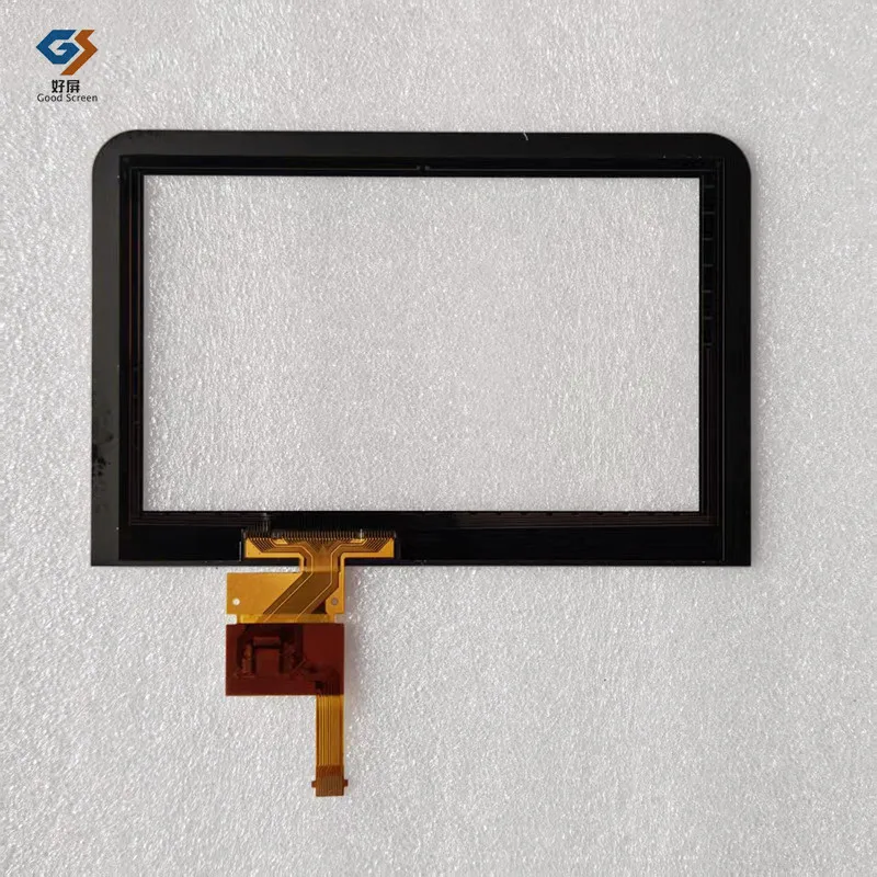 5Inch Balck P/N ZHT53M04302-FPC-3 Capacitive Touch Screen Digitizer Sensor External Glass Panel
