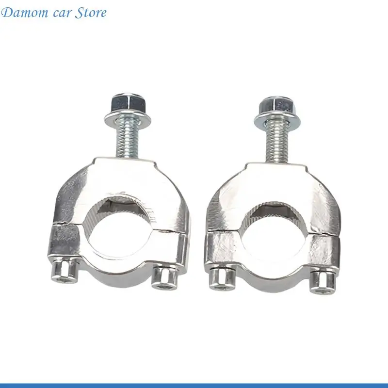 A2UC Two Color Motorcycle Handlebar Mount Adapter Handlebar Mount Clamp Risers For 22mm 7/8'' Handle Pressing Block