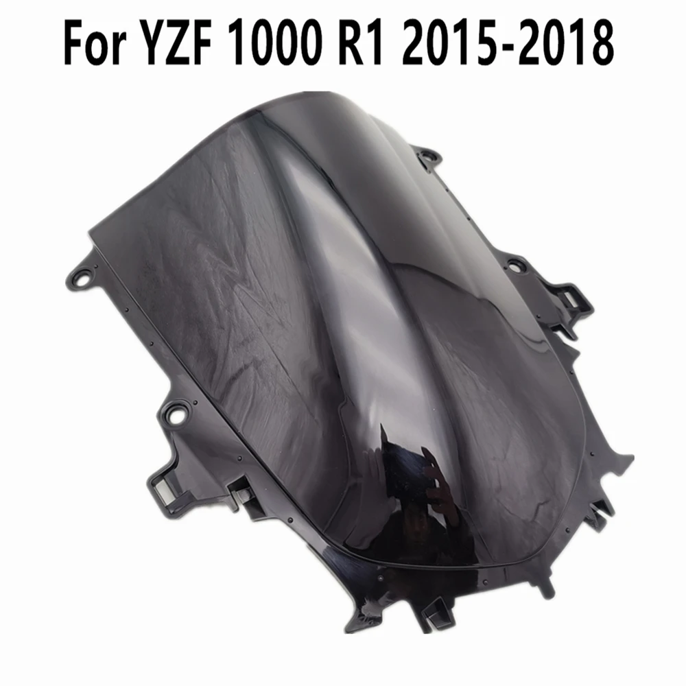 

Fit YZF 1000 Wind Deflectore Windshield Convention Black Clear For Yamaha R1 2015-2016-2017-2018 Windscreen