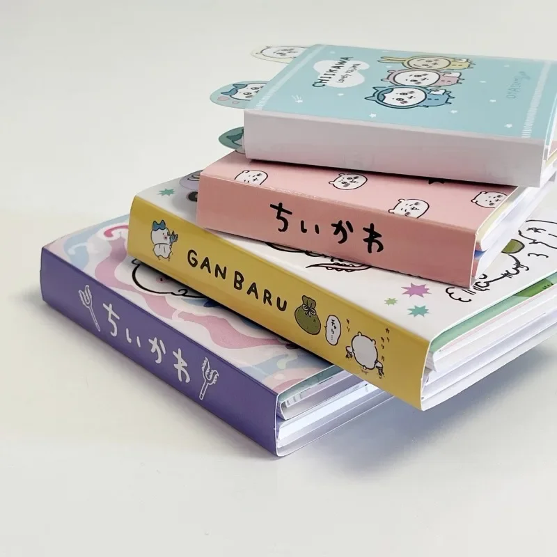 New Chiikawa Cartoon Cute Note Pad Anime Kawaii Hachiware Usagi Student Portable Tearable Note Learning Vocabulary Book Gift