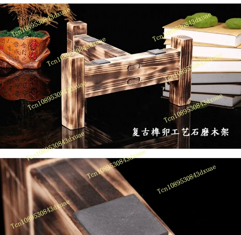 الجرانيت دليل طحن الحجر مطحنة طاحونة إطار دقيق المنزل مطحنة فول الصويا مقهى آلة حجر الراحة #3