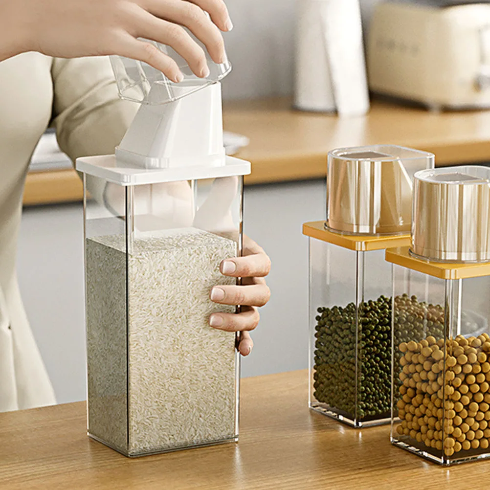 

Rice Jar Container Containers for Food Airtight Cereal Storage Cereals Jars Plastic Bucket