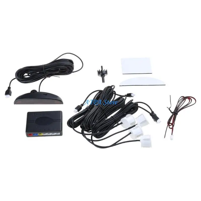 

U13C for DC 12V 4 Sensors Buzzer Car Parking Reverse Backup Radars Sound A