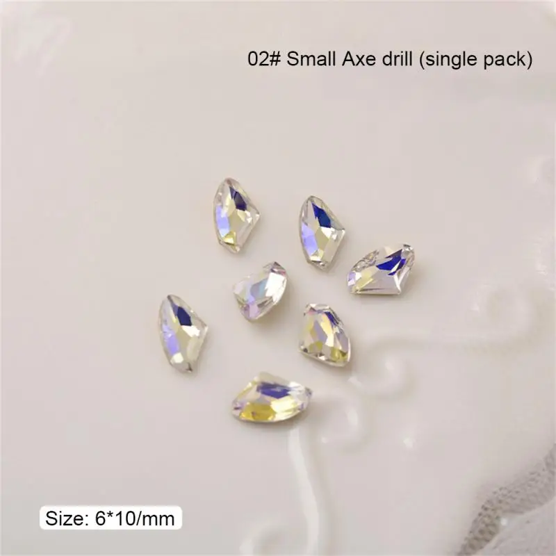 Moonlight Blue Dazzling Charming Popular Manicure Fascinating Nail Decoration Flashing Luxury Nail Care Glass