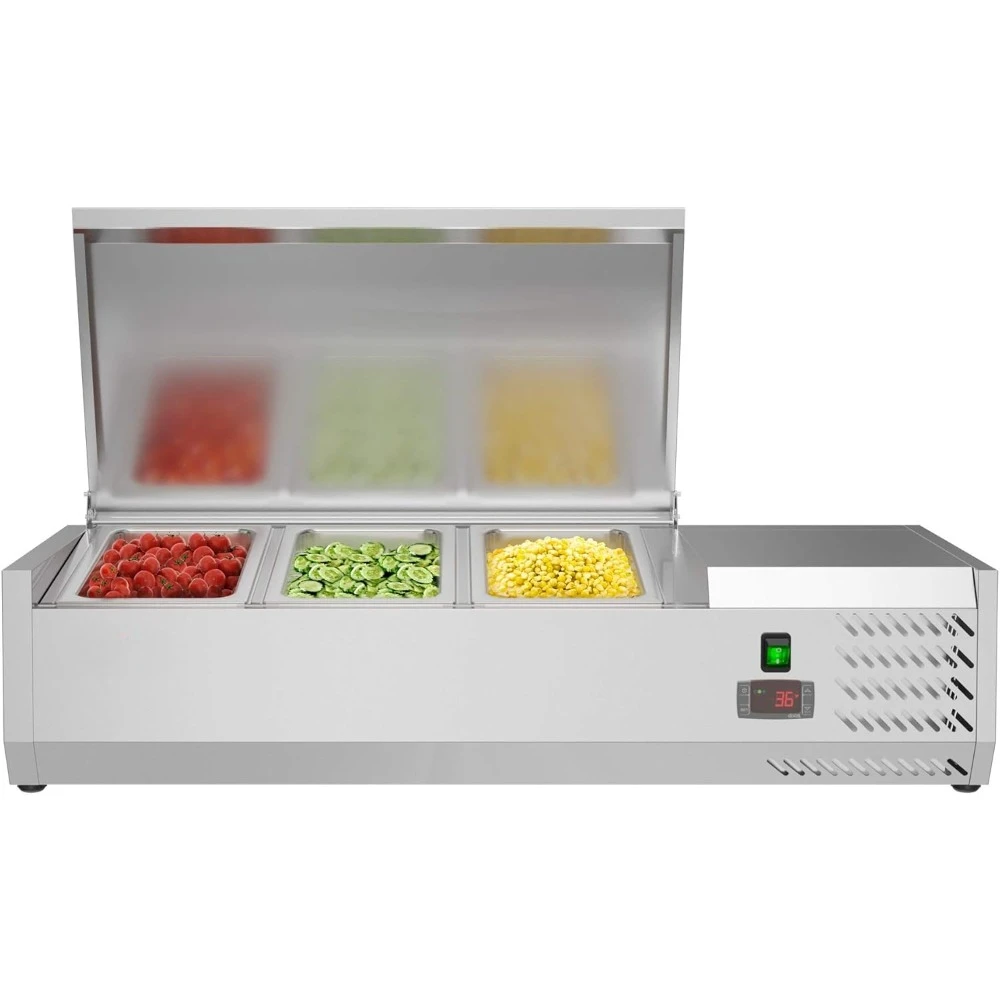 Commercial-Refrigerator, 40 Inch, Silver,SPACE SAVING - Space efficient solution for establishments