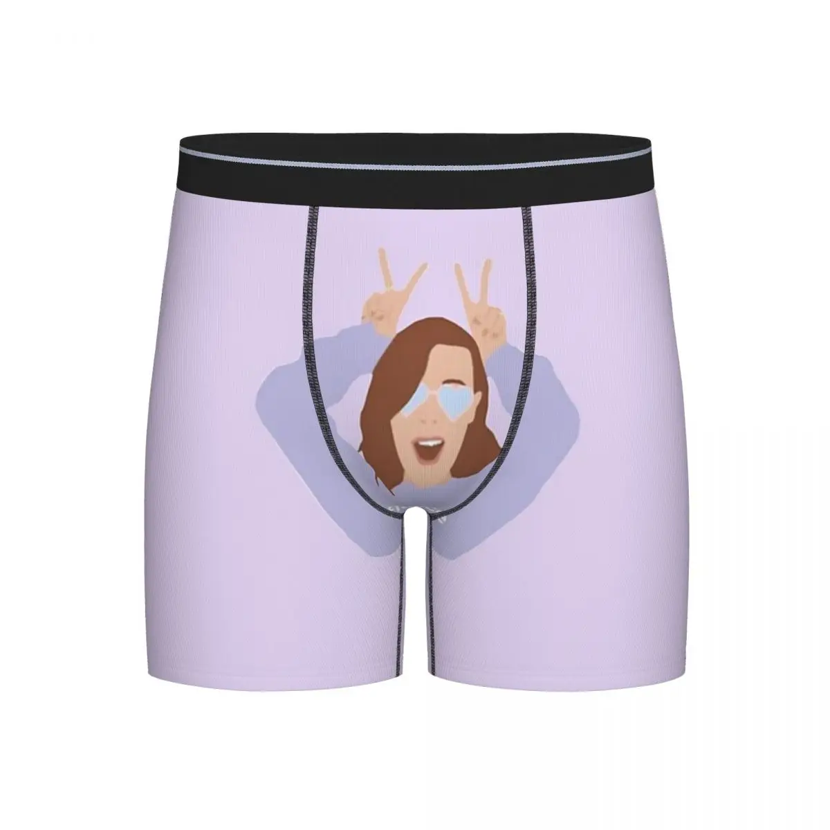 

Long Boxer Underpants Shorts Florence By Mills Panties Male Soft Underwear for Homme Man Boyfriend Gifts