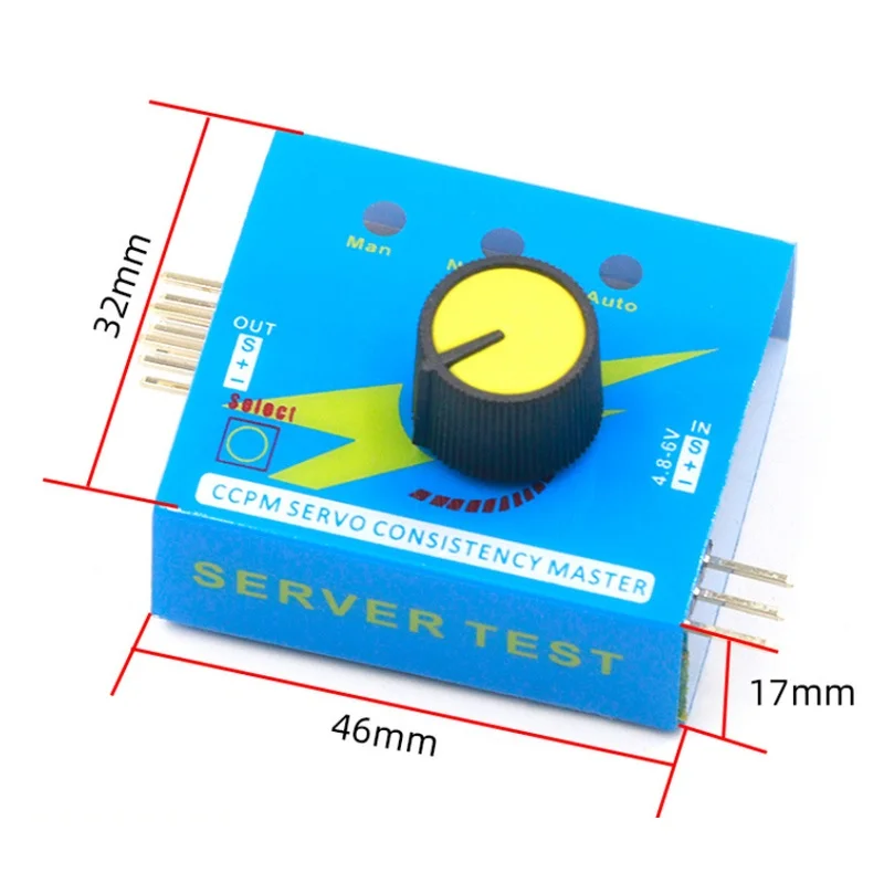 3CH Simple Servo Tester PWM Signal Generator ESC Speed Controller Checker CCPM for RC Helicopter Car Airplane