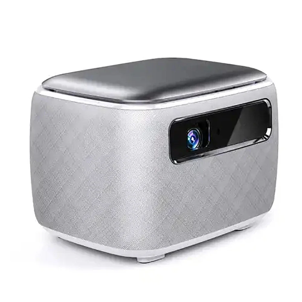 Popular 1080P Mobile Projector P8 Smart WiFi DLP Projector Pocket Theater 15600mAh Large Battery For Outdoor Meeting