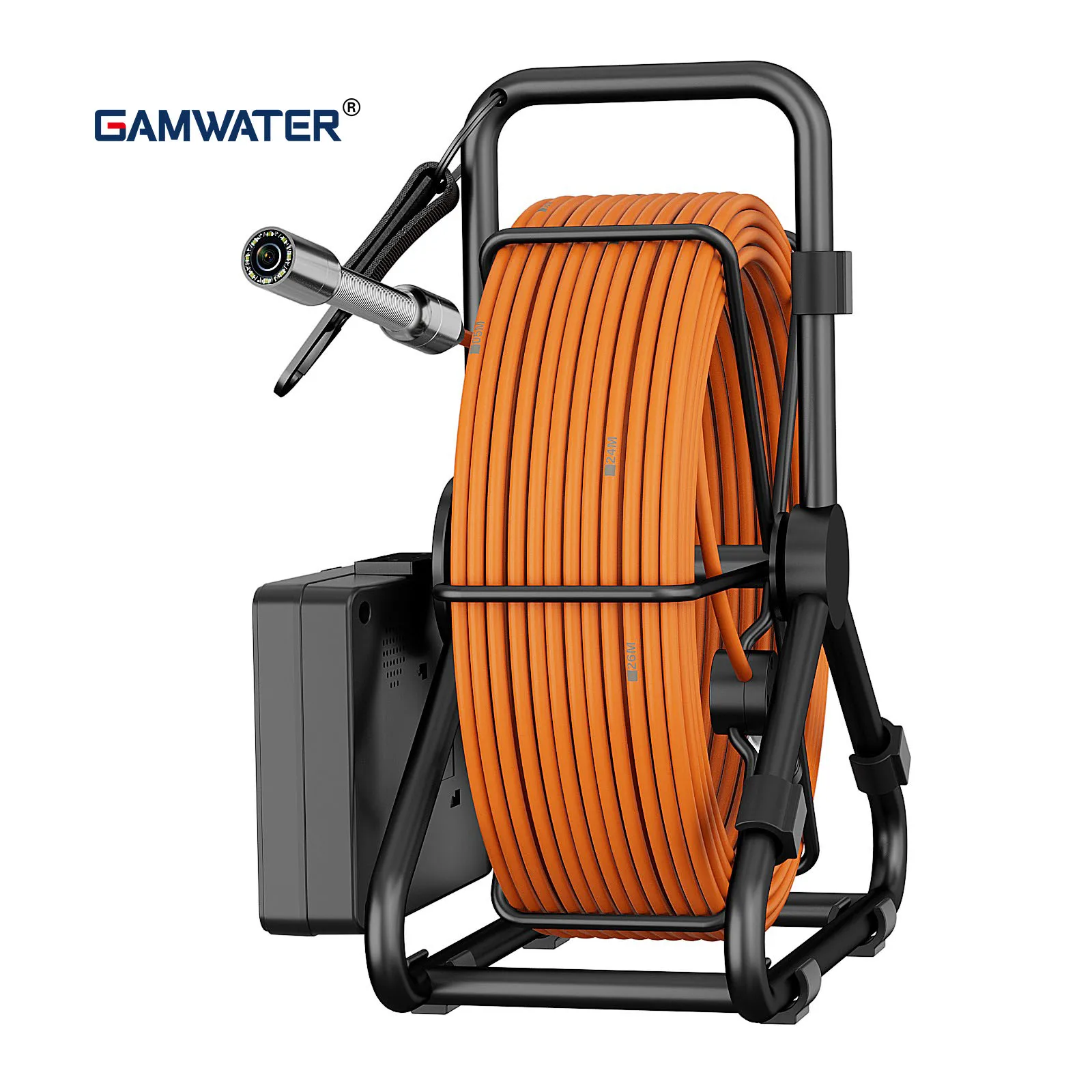 4,3 inch rioolinspectiecamera met IP68 waterdichte beoordeling en 8500 mAh batterij voor onderzoek van afvoerpijpen