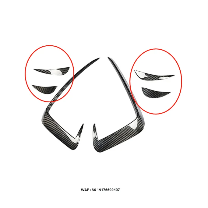 

New 2019 Style Dry Carbon Fiber Front Side Fender Bumper forAudi A4/S4 B9 A4/S4 B9 2019