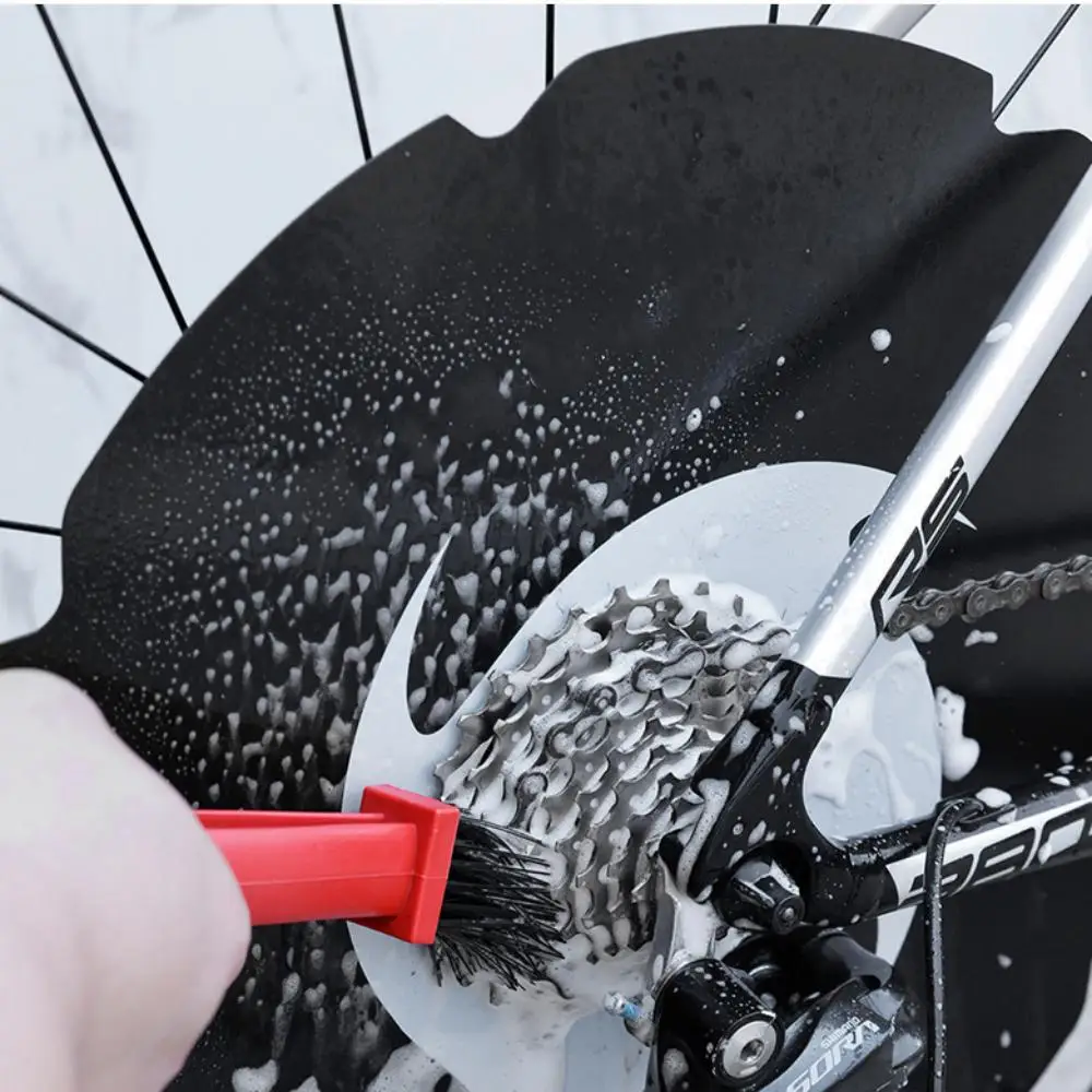Motorcycle Disc Brake Protection Cover Ultralight Anti-Fouling Bicycle Washing Guard for Bike & Motorcycle Cleaning