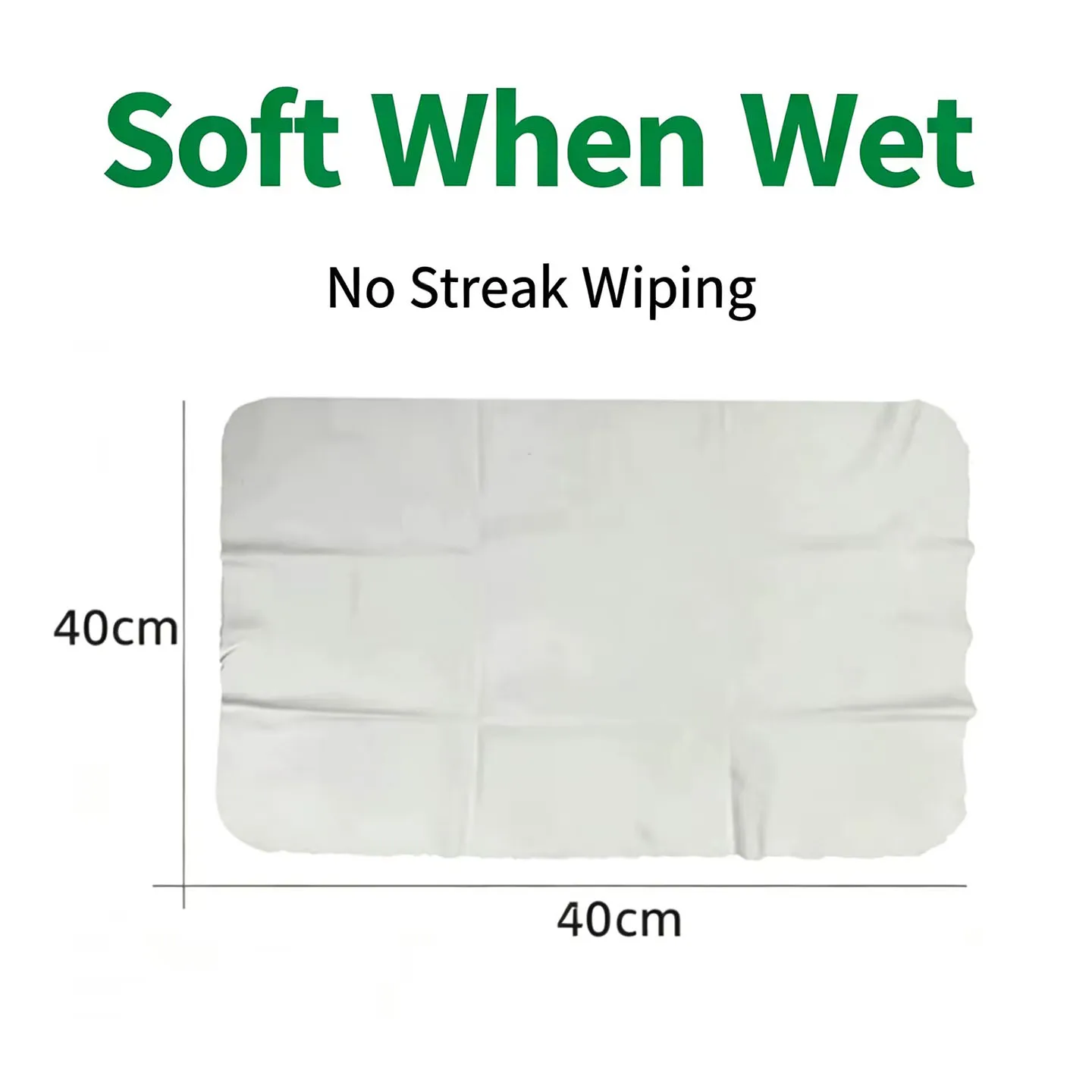 Car cleaning special towel, faux suede car washing towel, car wiping towel, 50*40cm, tear-resistant, soft and easy to clean