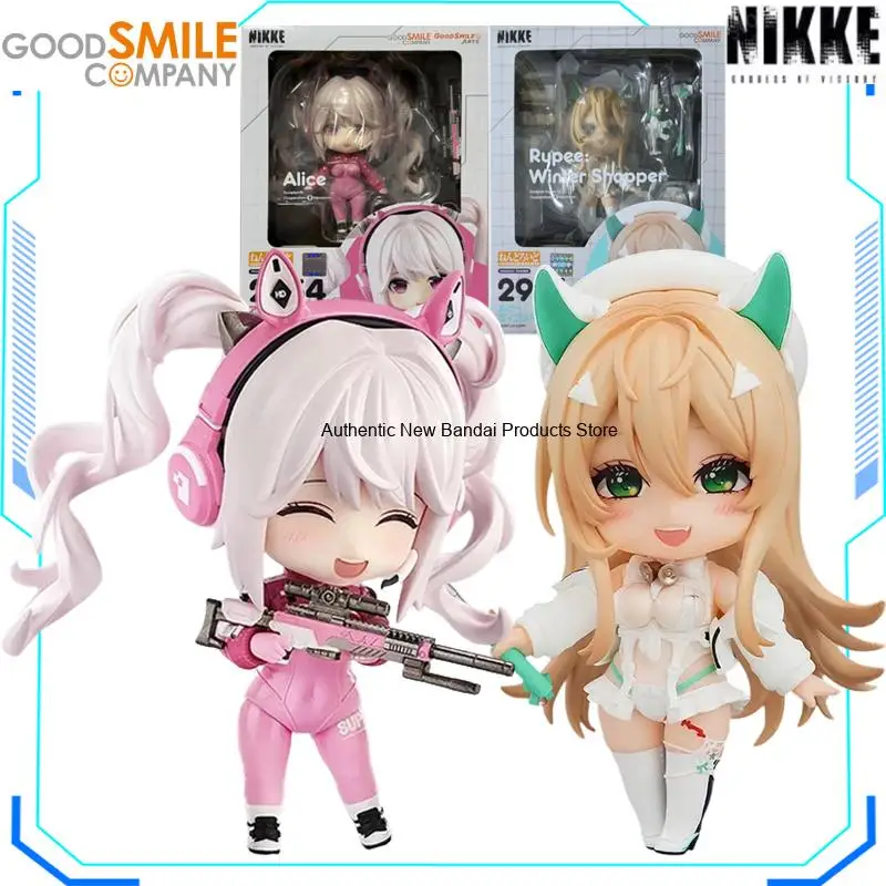 Good Smile Nendoroid GODDESS OF VICTORY NIKKE Alice Rupee Winter Shopper Action Figure Anime Collectible Posable Chibi Model Toy