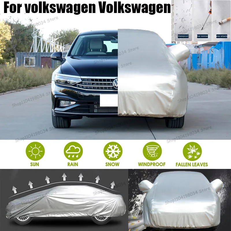 

For volkswagen Volkswagen Auto Anti snow Anti dust Sunscreen Anti-uv Anti peeling paint And Anti Rainwater 210t car cover