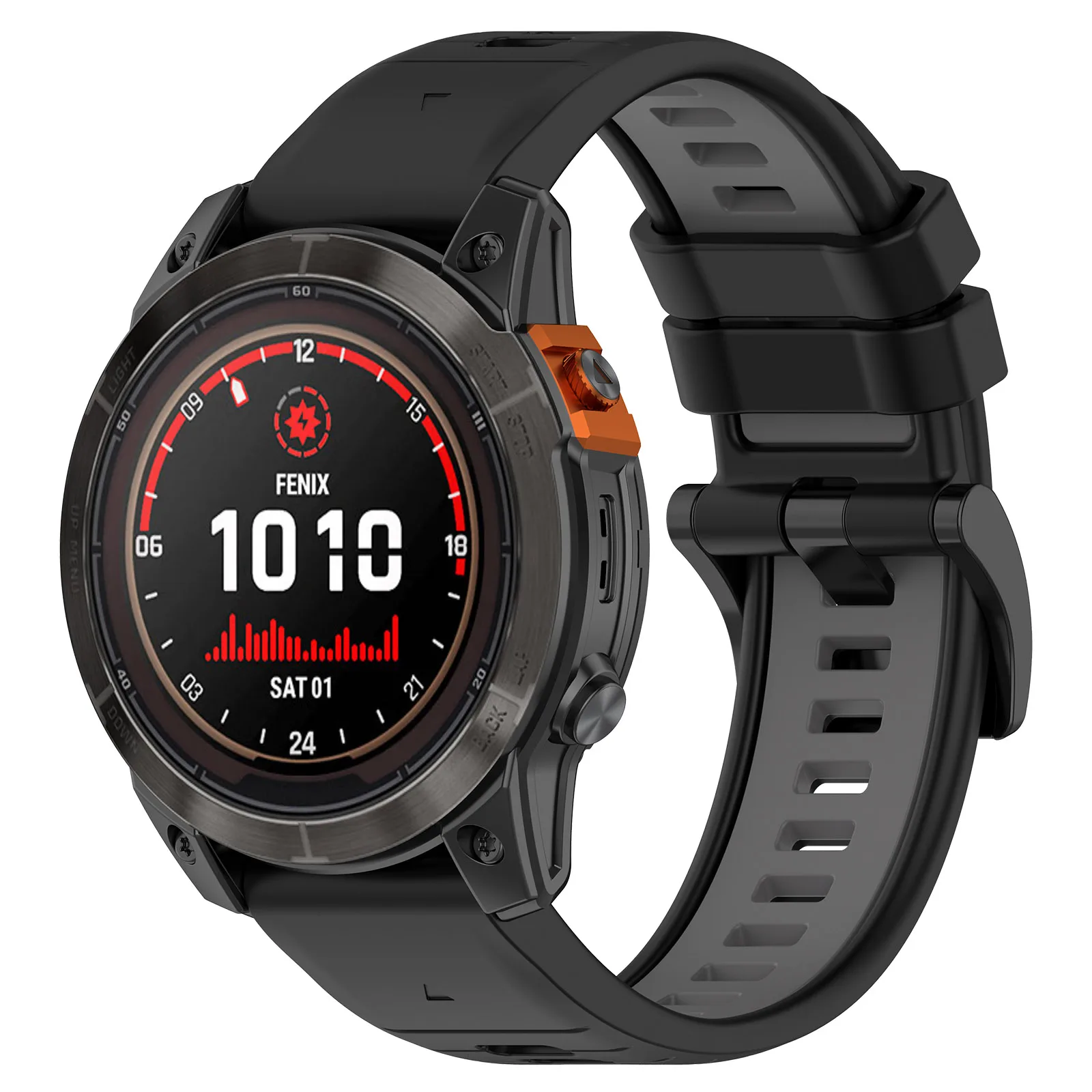 Garmin Fenix-スマートウォッチ用の20mmシリコンキャップ,Garmin fenix 7x pro 7 7s,7,サファイア,ソーラーストラップ,fenix 6x pro 5x3時間,gen2 marq,965に適しています