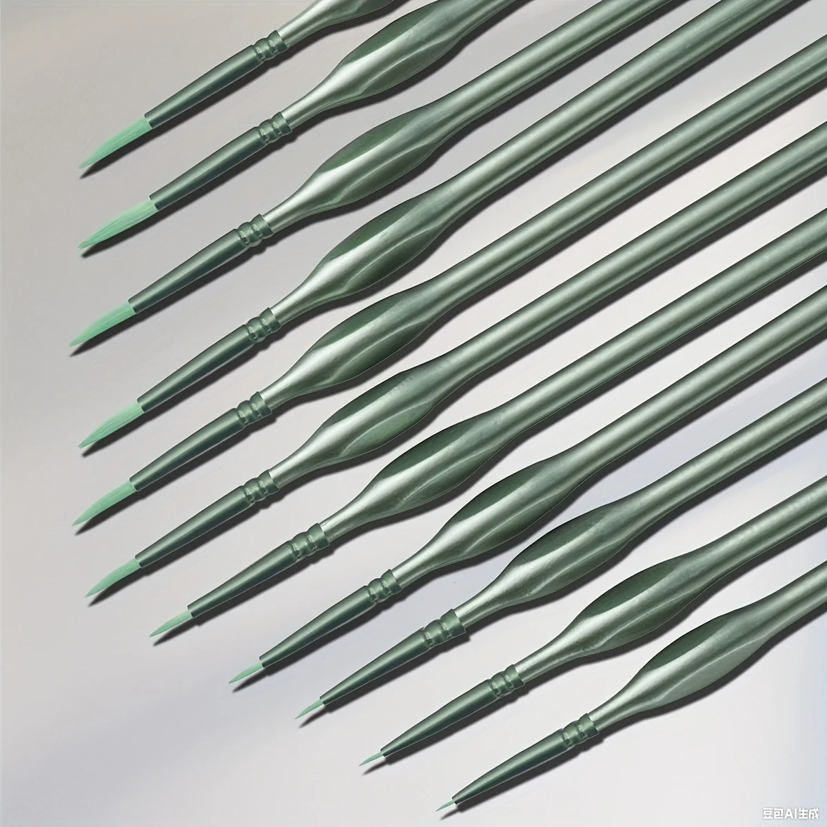 

[Тонкоточные миниатюрные кисти] Набор кистей для рисования с тонкими деталями, 11 шт.