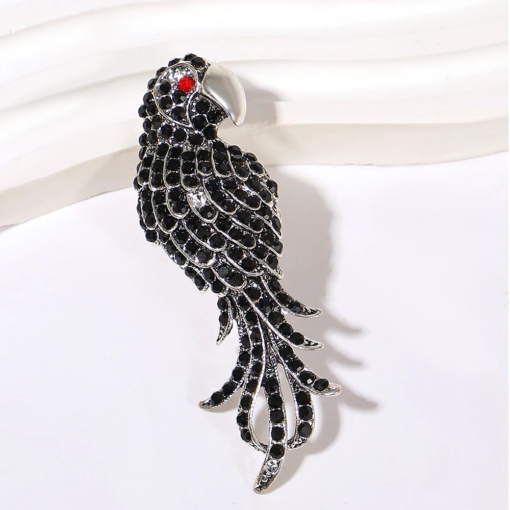 ALLYES-بروش كرتون مينا للنساء ، عنب لطيف ، طائر ، قنفذ ، دبوس حيوان ، هدايا عيد الميلاد المضحكة ، إكسسوارات مجوهرات #6