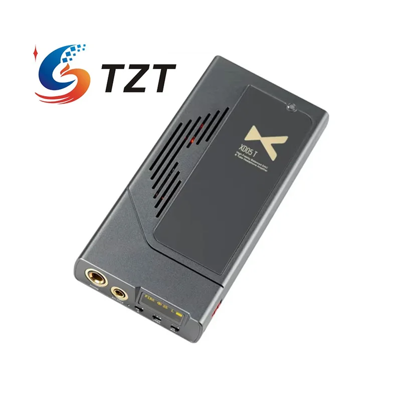 

TZT xDuoo Grey XD05T Portable Electronic Tube Audio Decoder Headphone Amplifier 4.4 Full Balanced Vacuum Tube
