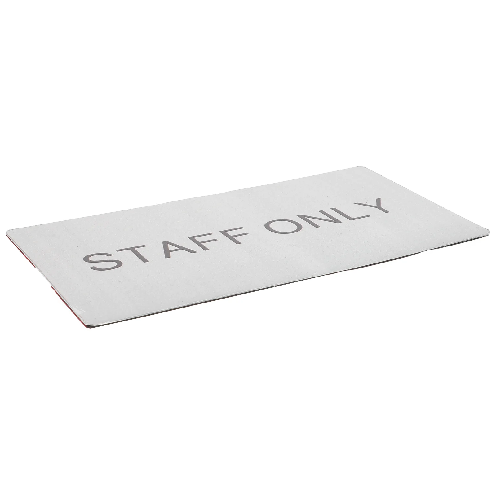 Business Office Decoration Sign Door Plate for Store Special Brand Employee Only Aluminum Alloy Work Replacement