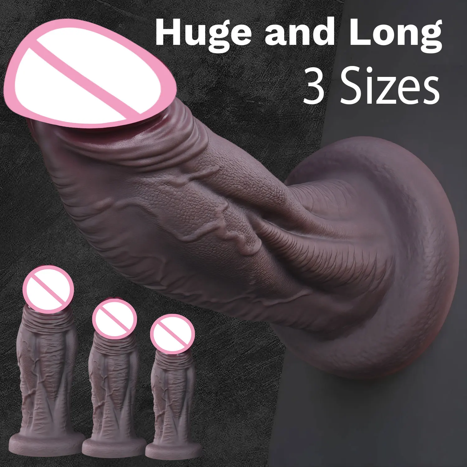 Huge Anal Dildos for Women Men Adult Sex Toys Silicone Realistic Dildo Butt Plug Consolador Thick Dick 18+ Sex Shop Big Penis