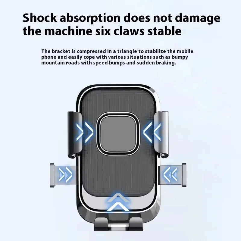 New Electric Bicycle Mobile Phone Holder Battery Motorcycle Rider Shockproof Riding Navigation Phone Holde Adjusting Bracket
