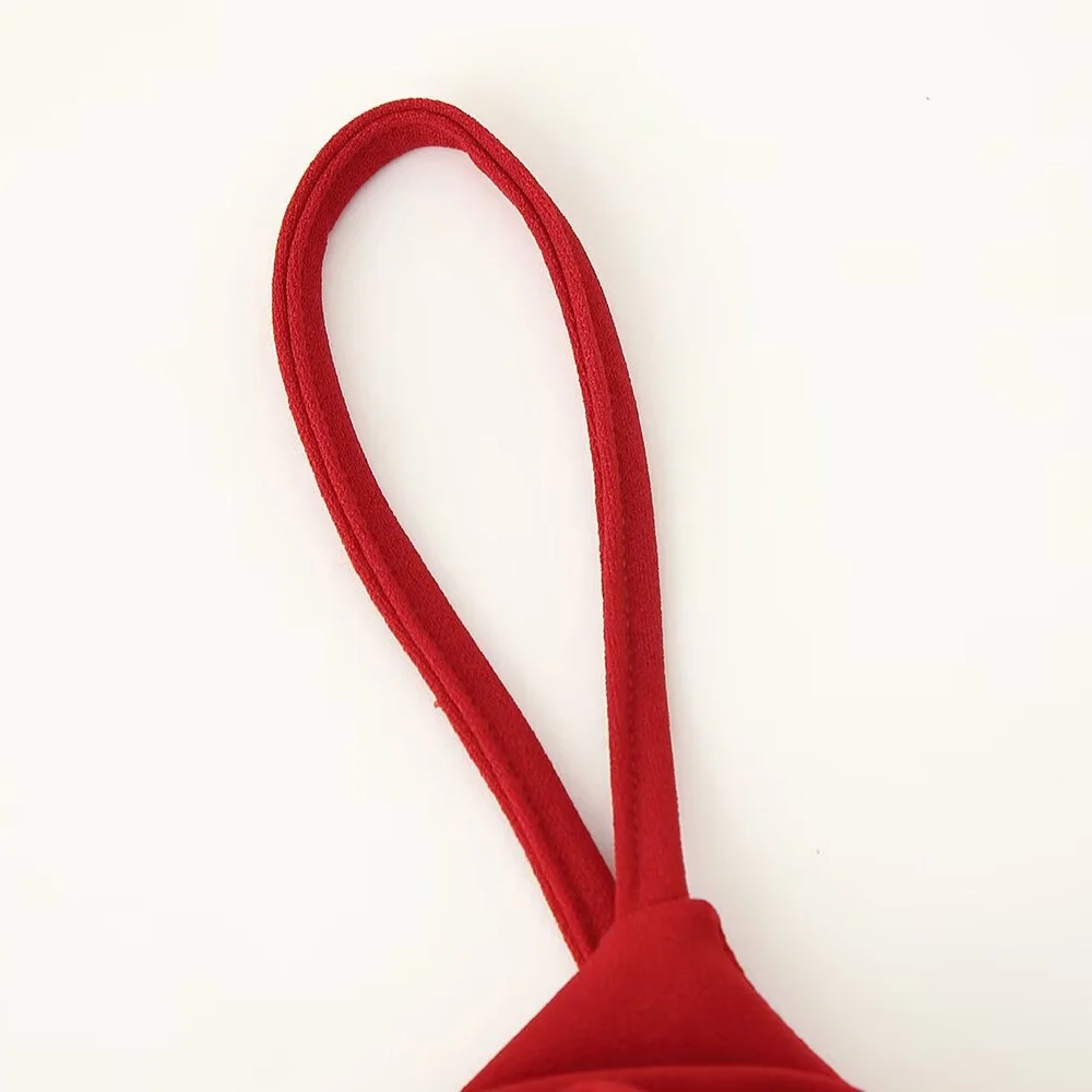 สินค้าใหม่ประจำฤดูร้อน ชุดเดรสผู้หญิงทรงเข้ารูป เซ็กซี่ โชว์หลัง สายเดี่ยว ตกแต่งดอกไม้สามมิติ