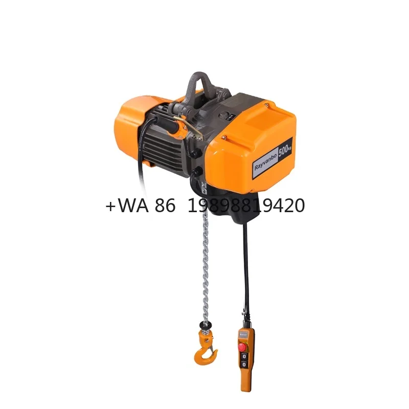 Prezzo all'ingrosso Paranco a catena EQ di vendita caldo di buona qualità Gancio da 0,25 t / Paranco a catena elettrico fisso a caduta singola per il sollevamento