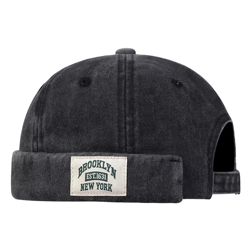 2026 Fashion New Washed Guapi Hat BROOKLYN1631 Labeled Landlord Hat Outdoor Daily Commuter Decorative Hat Unisex Borderless Hat