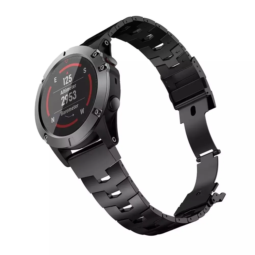 Titanium Watchband Quick Fit 22mm 26mm For Garmin Fenix 7X 7/6 6x Pro 5x plus/Epix Gen 2/MARQ/TACTIX Strap Band Belt Bracelet