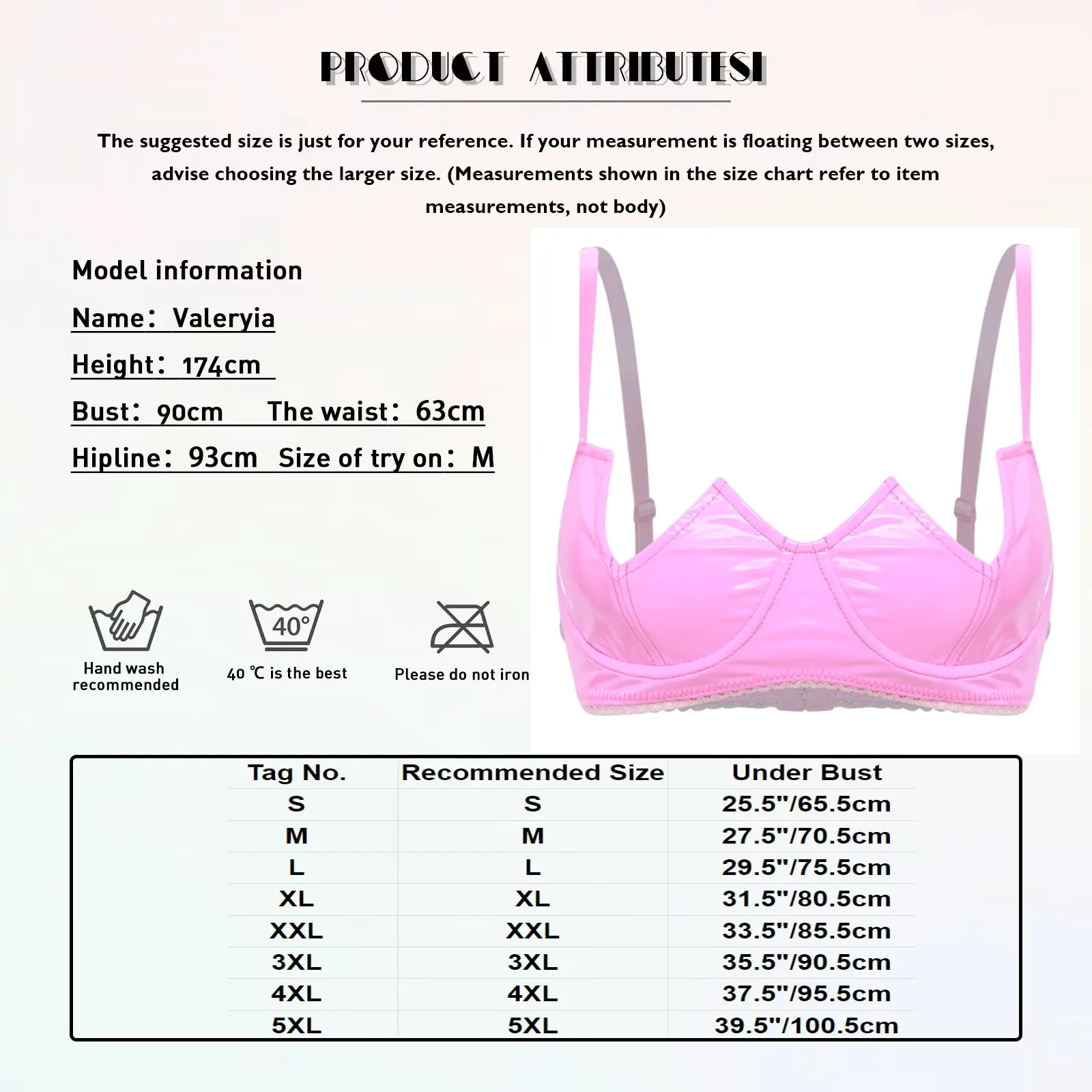 Women Bra Lingerie Gothic Wet Look Patent Leather Bralette Sexy Fashion V-Notch Underwired Bustier Vest Push Up Latex Bras Top