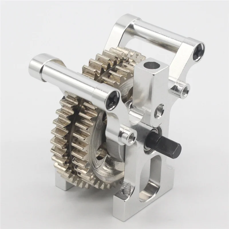 【Rangkaian Terakhir!】untuk HSP 02076 02040 02041 Roda Gigi Logam Transmisi Dua Kecepatan Lengkap untuk Model RC 1/10 Mobil Ikan Terbang 94122 9410