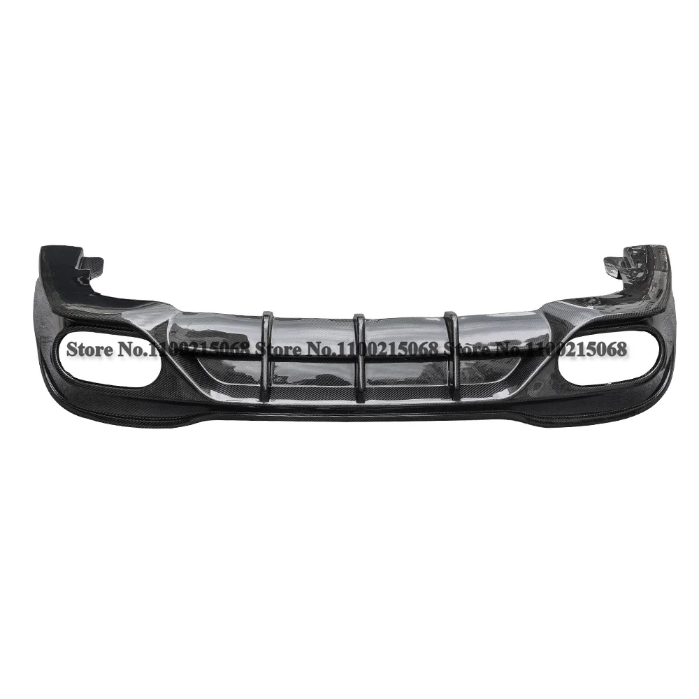 For Mercedes-Benz CLA Class W118 Carbon Fiber Diffuser Rear Bumper Side Splitters Aprons Auto Tuning