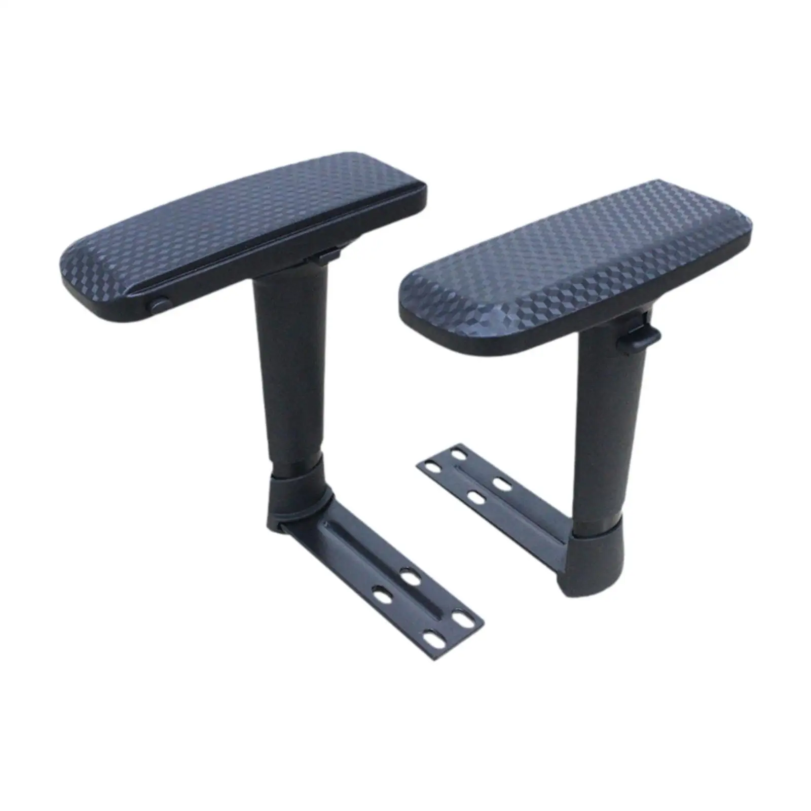 2Pcs Office Gaming Chair Replacement Arms Rests Easy to Install Universal Chair Arms with Pads Replace Parts Home Office Use