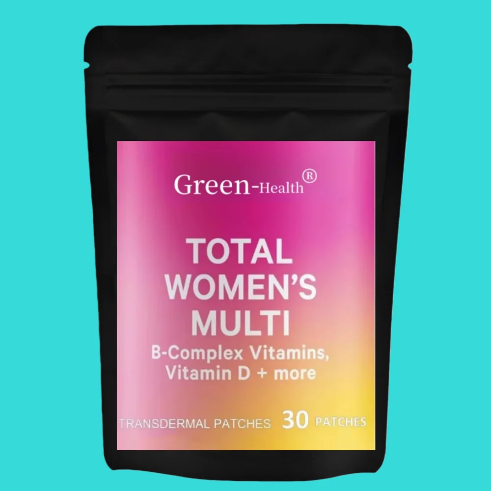 

30 женских мультивитаминных трансмиссиональных патчей | Красота + смесь здоровья