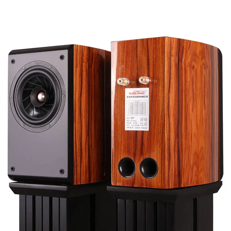 

Полночастотная полочная акустическая система Q6, 6,5 дюйма, Hi-Fi, для аудиофилов, пассивная, 2.0, 8 Ом, 100 Вт, 93 дБ/мВт