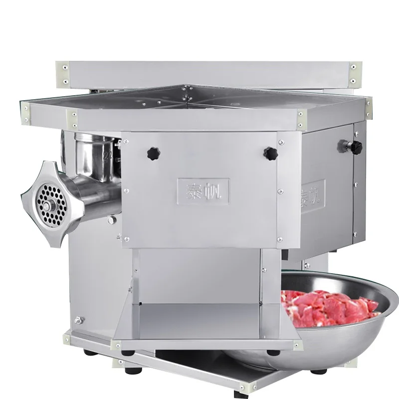 Meat Slicer Meat Grinder All-In-One Commercial Multi-Function Meat Slicer Shredding And Dicing Kitchen Equipment