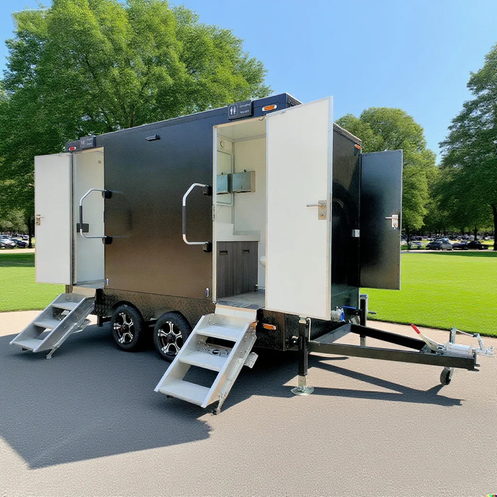 

Customizable Portable Restroom Trailers Mobile Toilet Trailer Shower Room with Toilet Restroom Trailer Bathroom Trailer for Sale