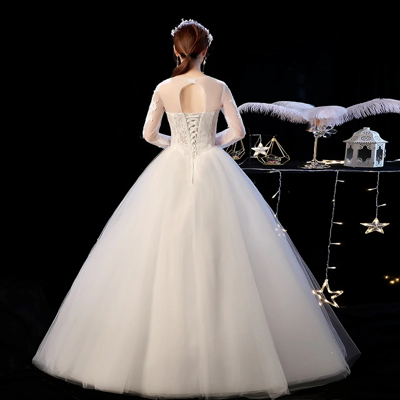 XXN-092#Wedding Dress Lace Up 2025 New Bridal White Cheap Wholesale Retail Ball Gown Free customization of large sizes Party Dre
