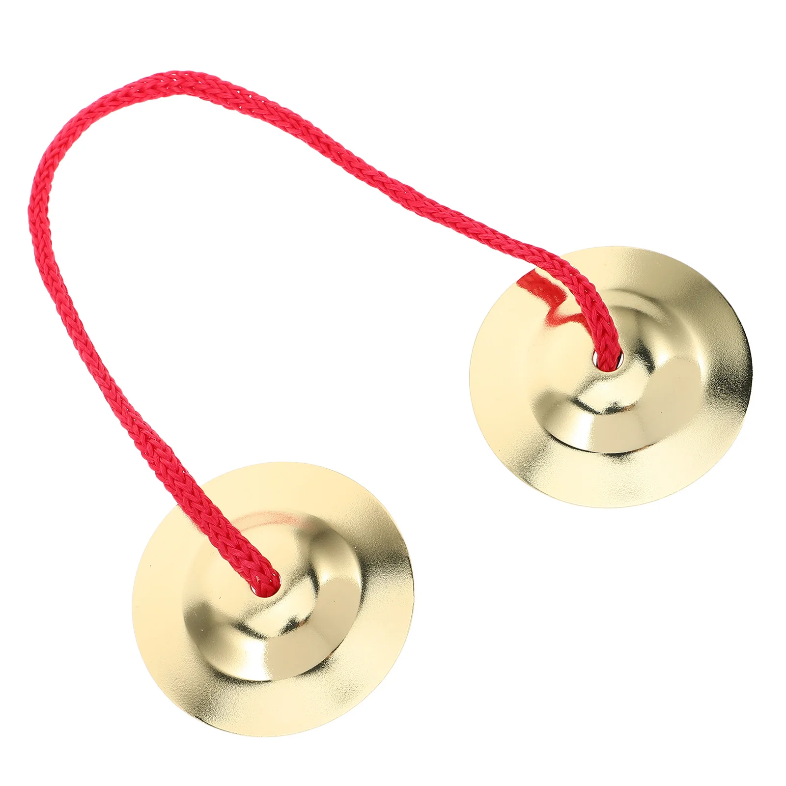 Pequeno cobre brilhante mini pratos de mão pratos de metal crianças instrumento musical para pré-escolar coordenação ritmo expressão musical