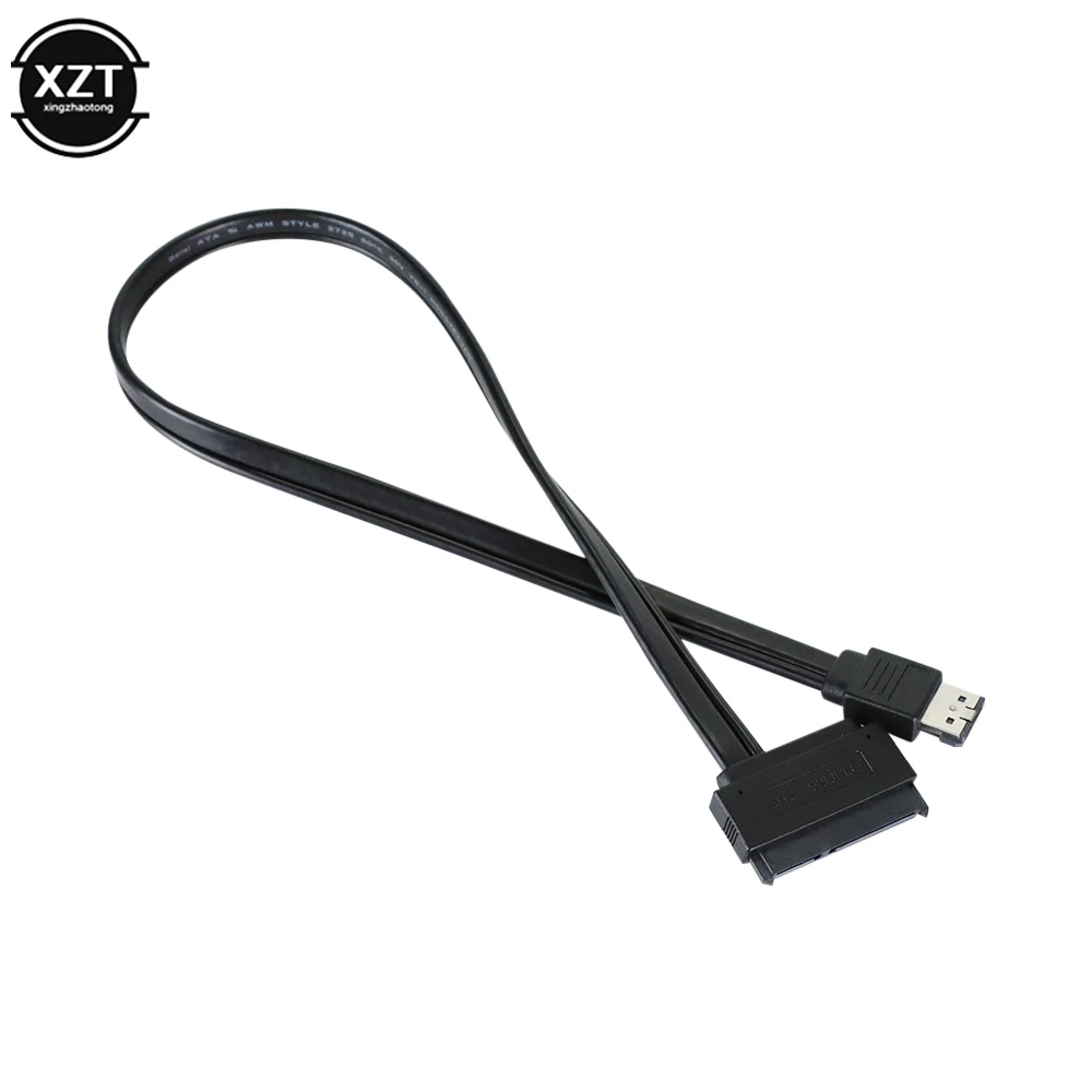 ESATA to SATA 7+15 HDD Data Cable 5V ESATA USB to SATA 22P Connection Cable 50cm Cable