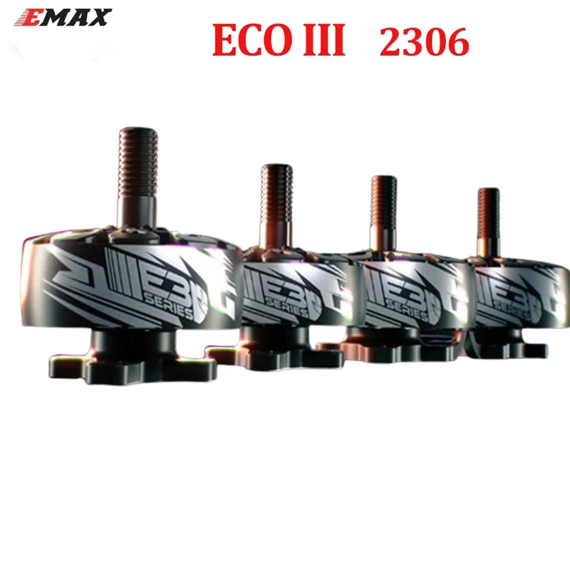 

EMAX ECO III Series 2306 3-6S 1700KV 1900KV 2400KV Brushless Motor for RC Models Multicopter FPV DIY Racing Parts
