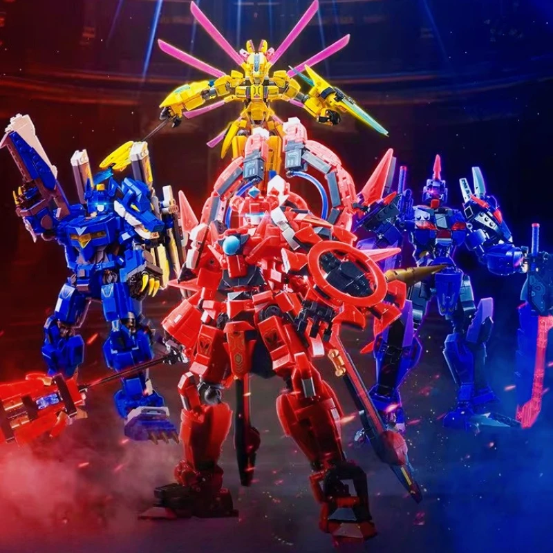 

Keeppley Wonderful Building Blocks Galaxy Fengshenji Heavenly Eye Mecha Toy, Anime Peripheral Model Ornament Gift