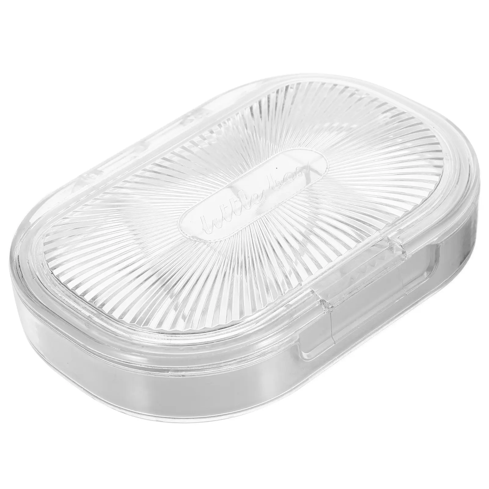 

Transparent Small Pill Case Medicine Organizer Travel Daily Dispenser Portable Compact Container Travel Organizer