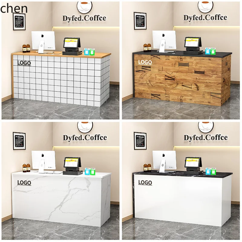 TQH6.24 Reception Desk Clothing Supermarket Milk Tea Shop Beauty Salon checkout page