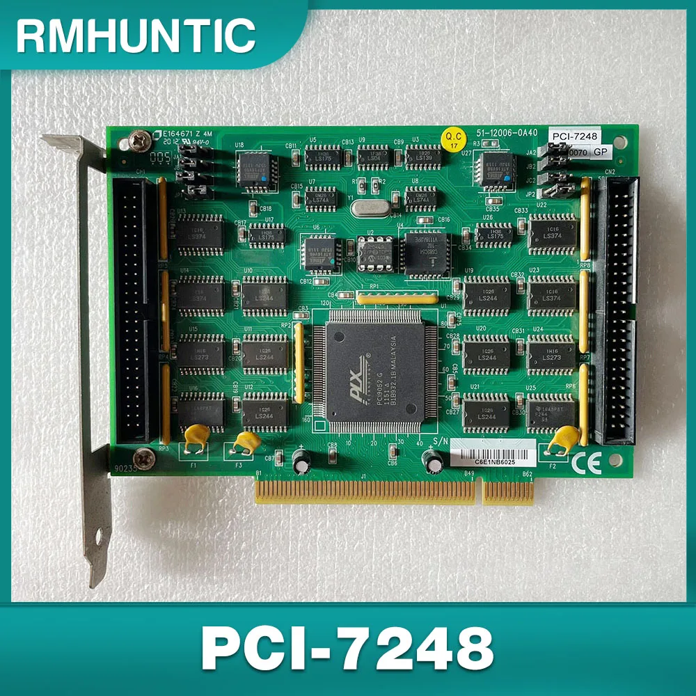 PCI-7248 acquisition card 51-12006-0A40 48 channel