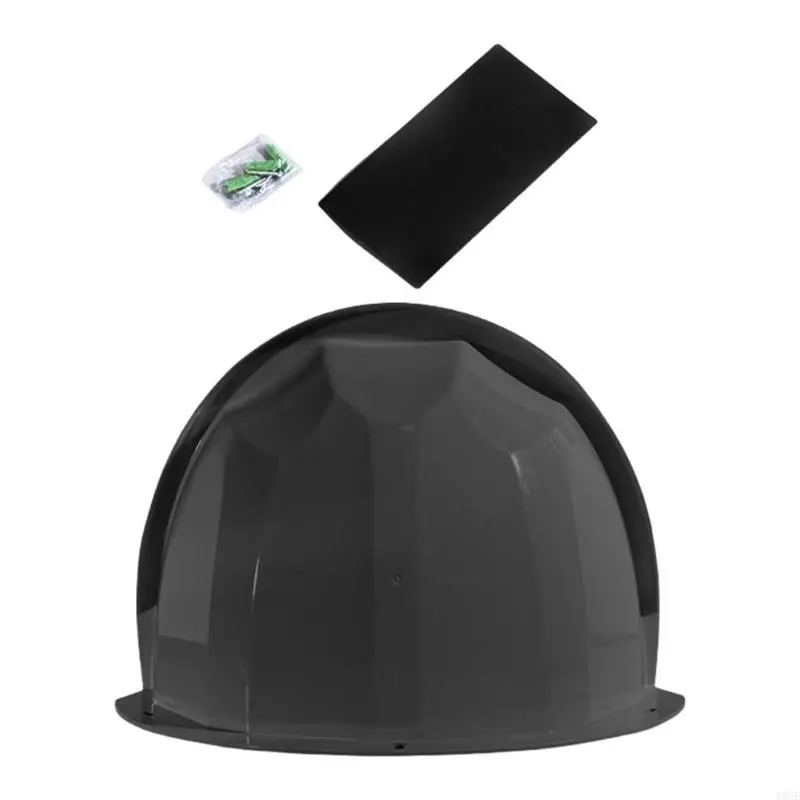 Outdoor Camera Shade Sun Rain Cover for Dome and CCTV Cameras with Easy Installation For Extended Equipment Lifespans B95B